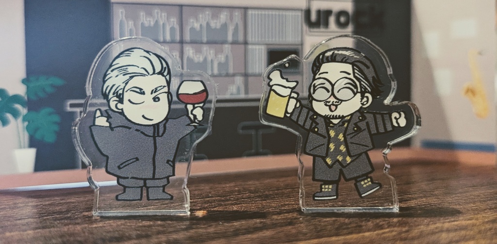 趙さんと飲んだり食べたり(3人)アクスタ