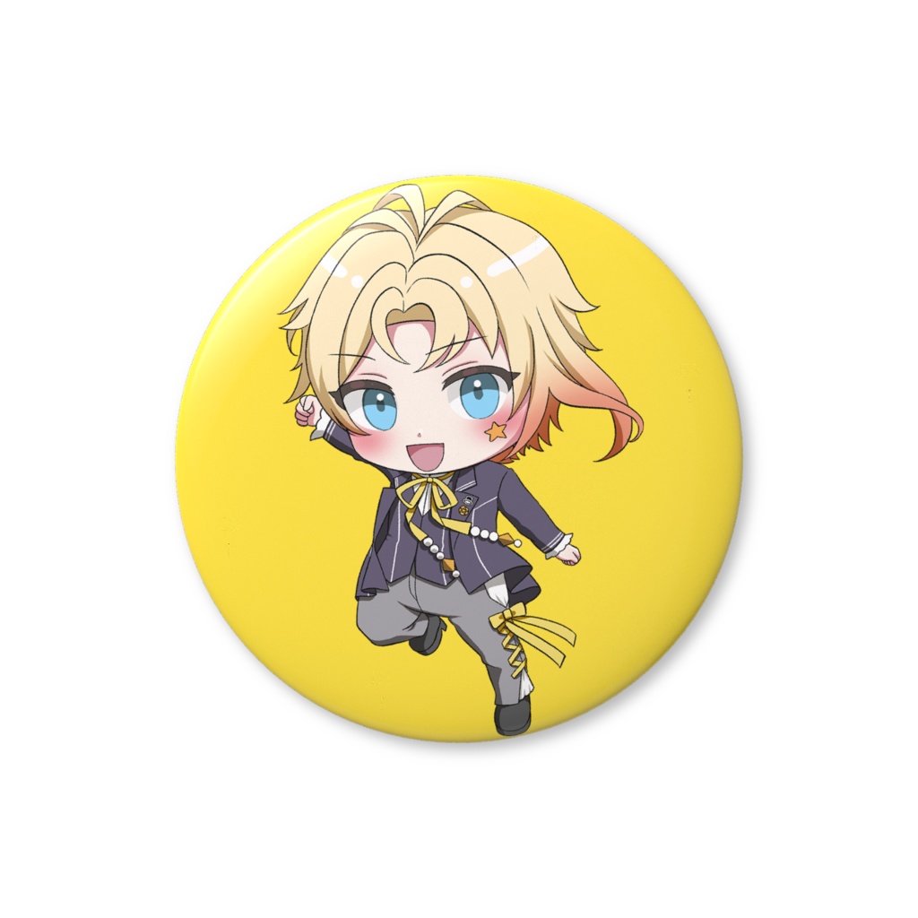 【マジトラ】煌良はる ミニキャラ 缶バッジ - 56mm 