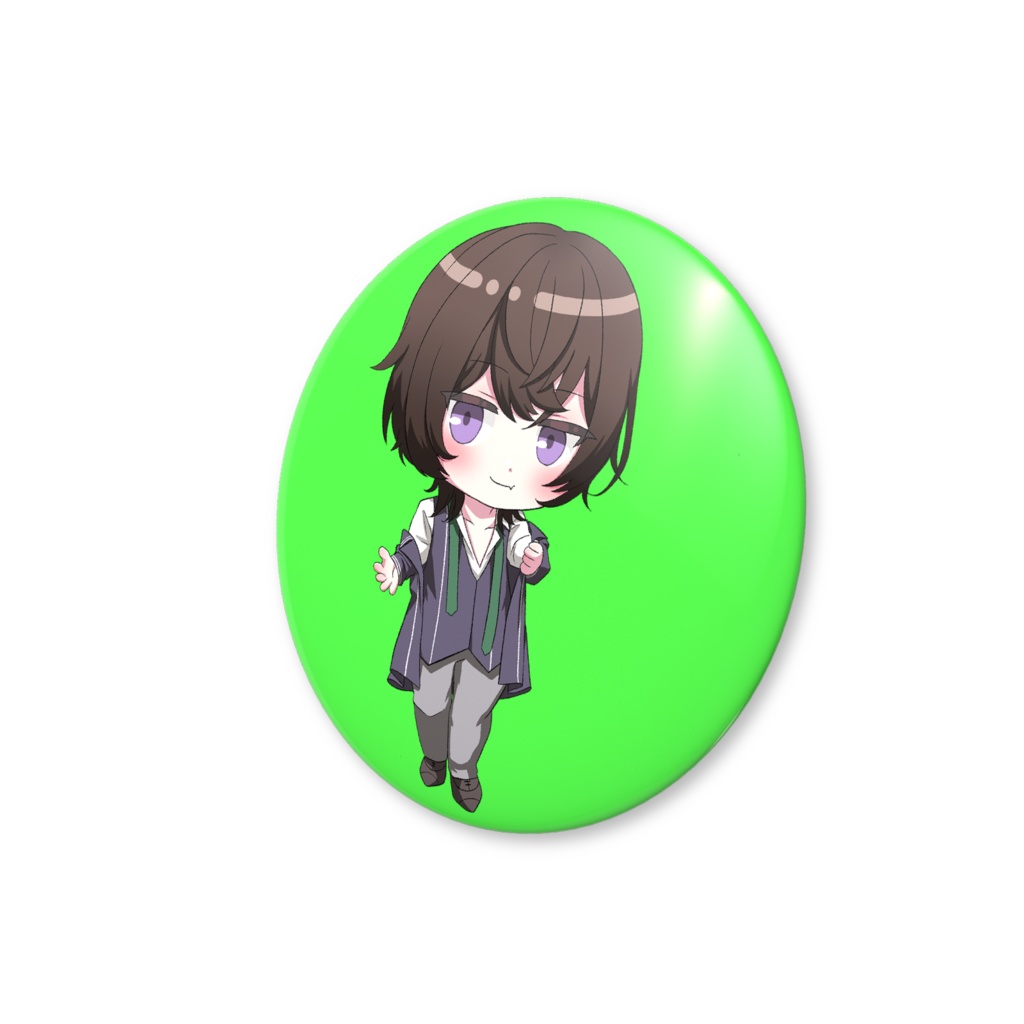 【マジトラ】玉城たま ミニキャラ 缶バッジ - 56mm