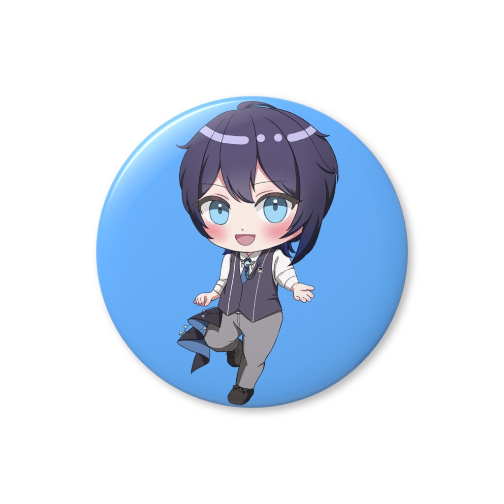 【マジトラ】佐藤蘭 ミニキャラ 缶バッジ - 56mm 