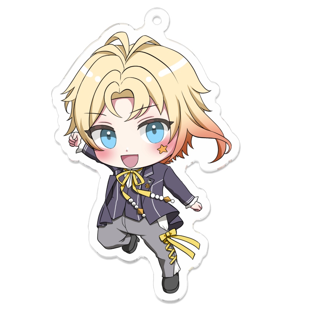 【マジトラ】煌良はる ミニキャラ アクリルキーホルダー - 70 × 70 (mm)