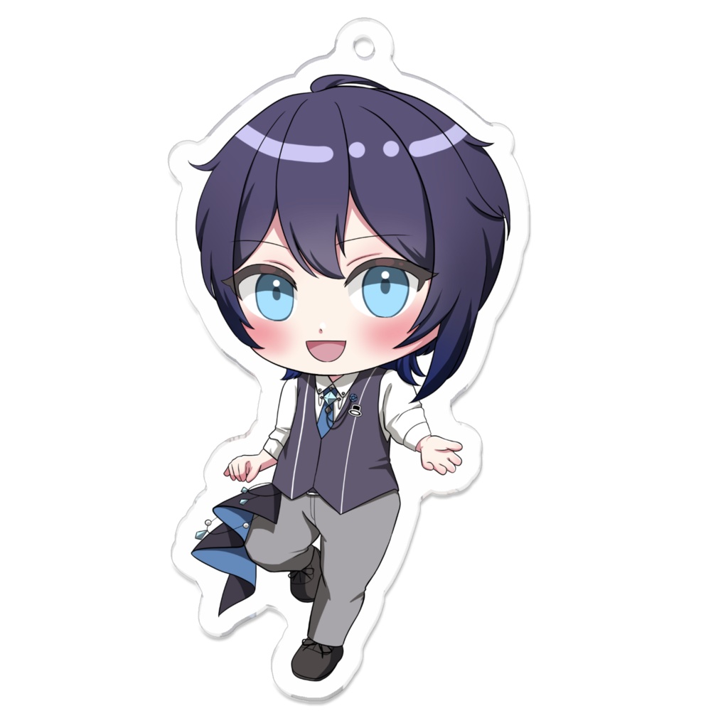 【マジトラ】佐藤蘭 ミニキャラ アクリルキーホルダー - 70 × 70 (mm)