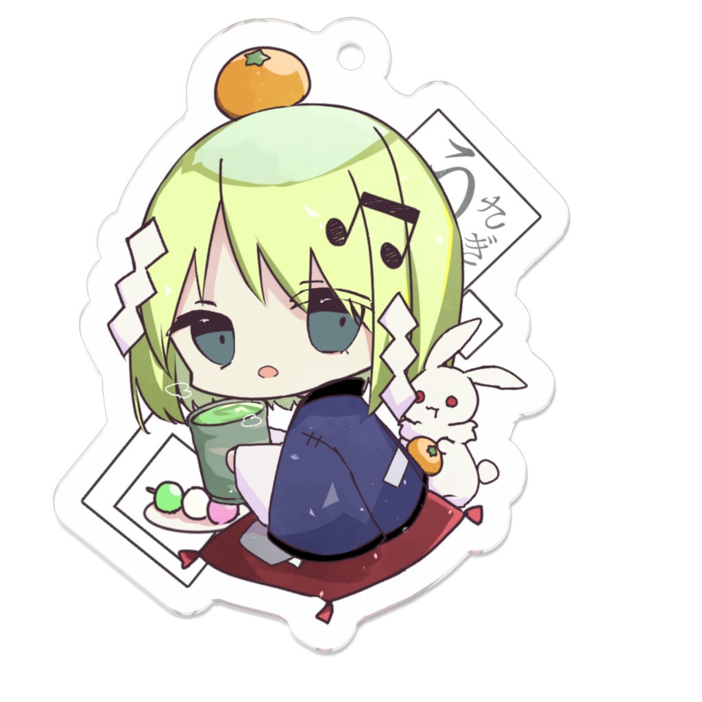 【期間限定】神々もちもち月音アクリルキーホルダー