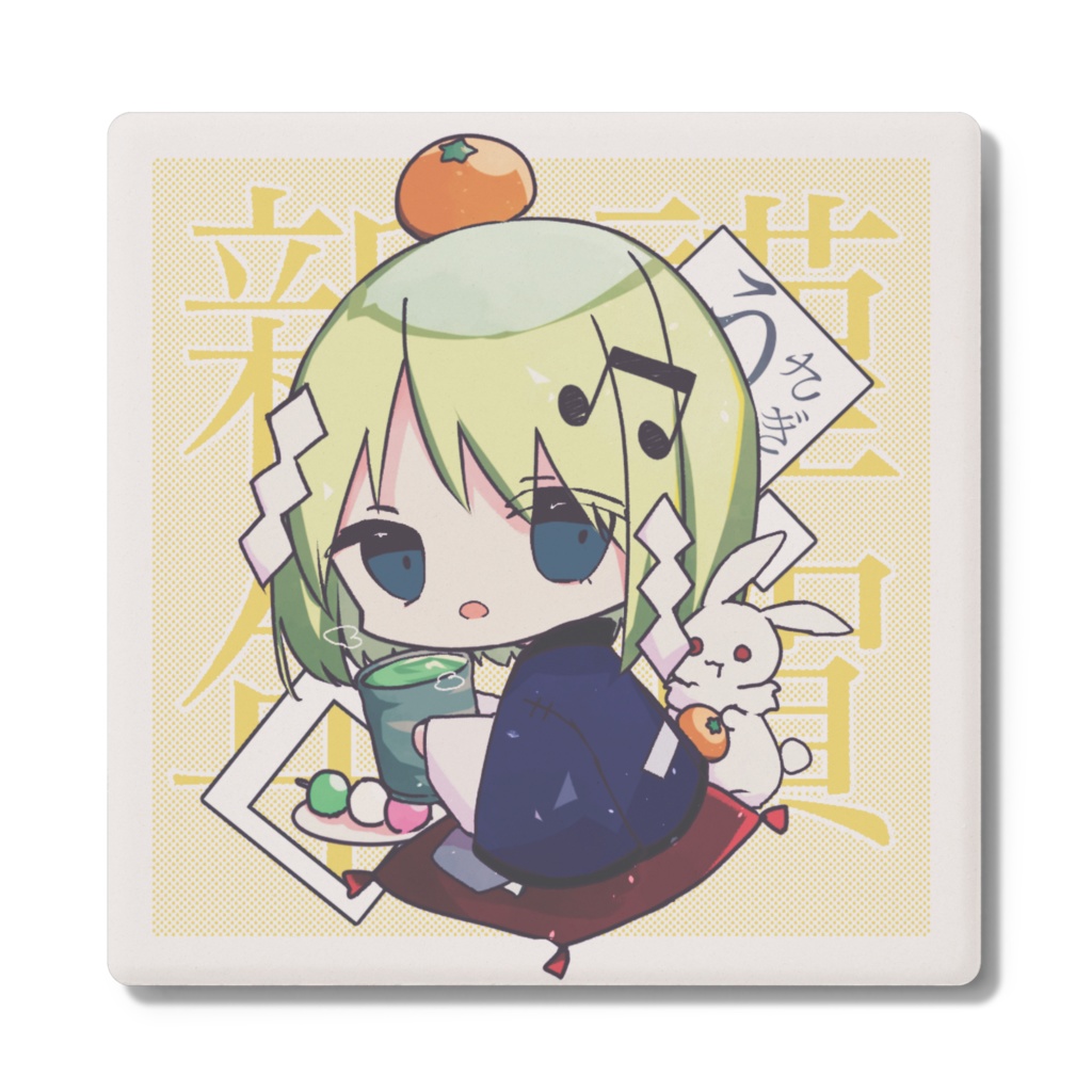【期間限定】神々もちもち月音コースター