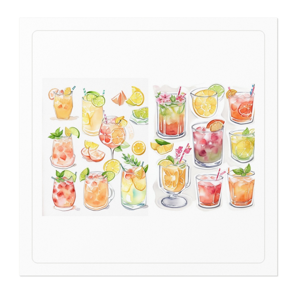 トロピカルジュースのステッカー