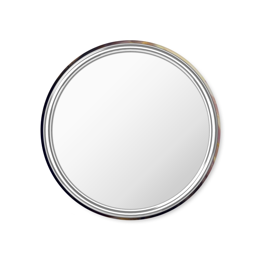 AI美女と融合した魅力的な缶ミラー