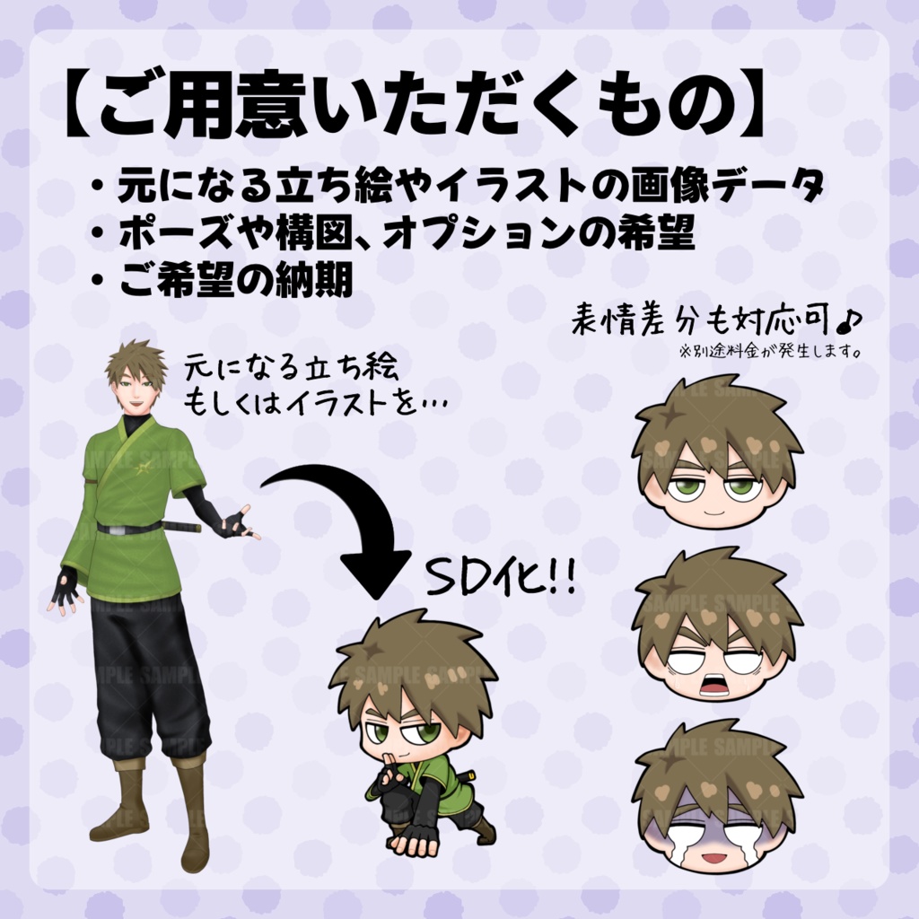 あなたのSD作ります!!