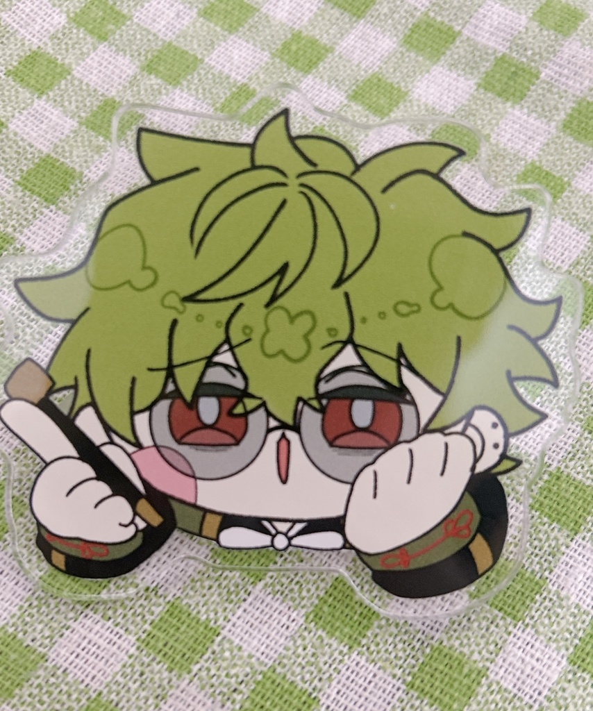 みまもり💮アクリルクリップ