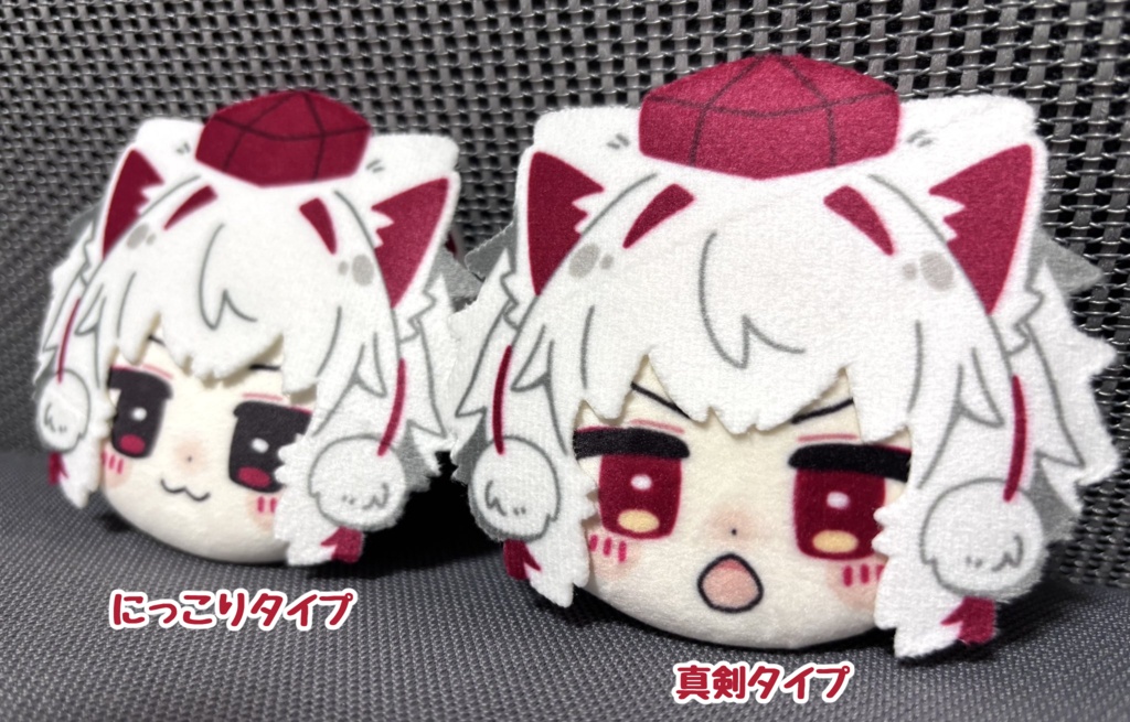【再販通販】ふわもちフェイス缶バッジ