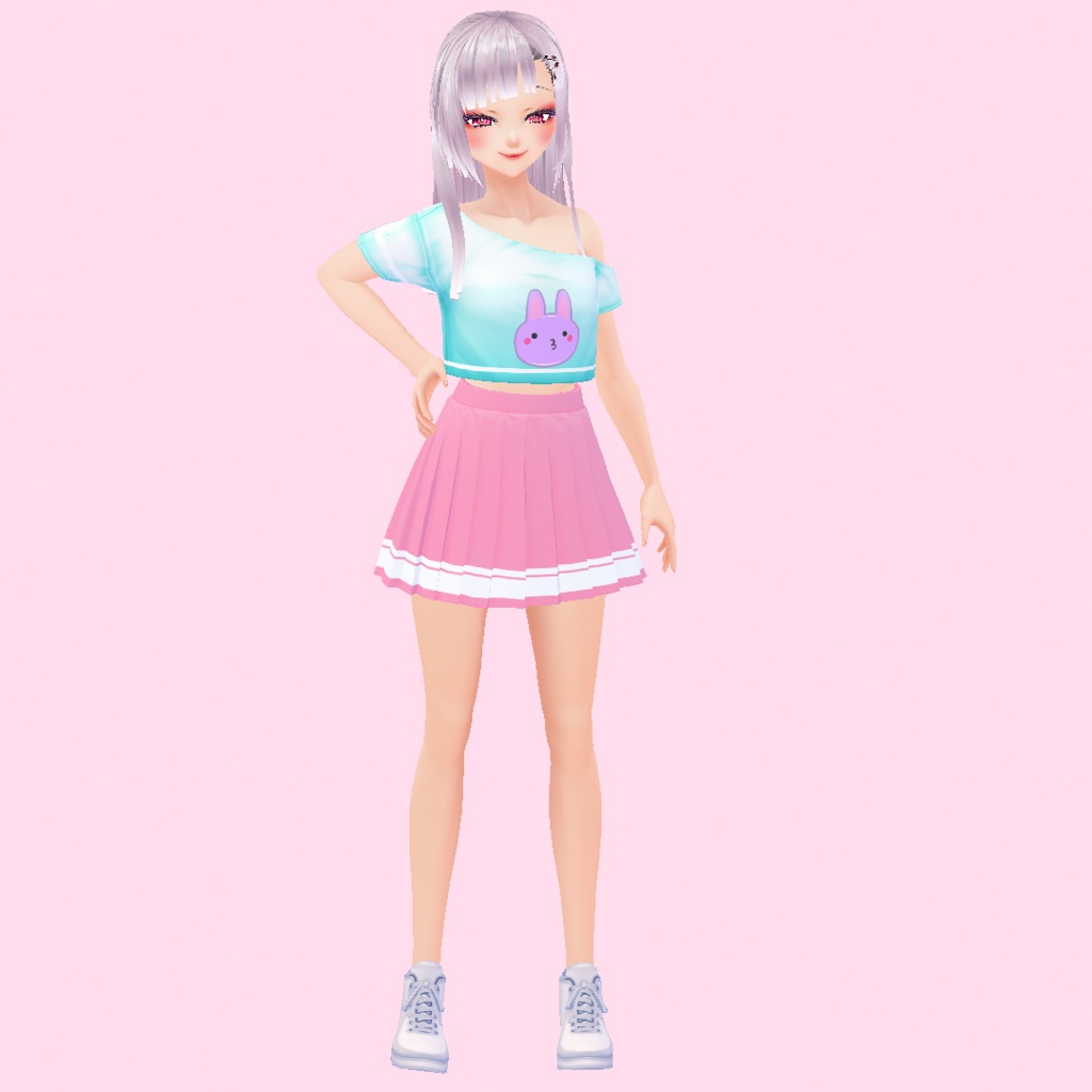 [VROID] Kawaii Shirt and Skirt