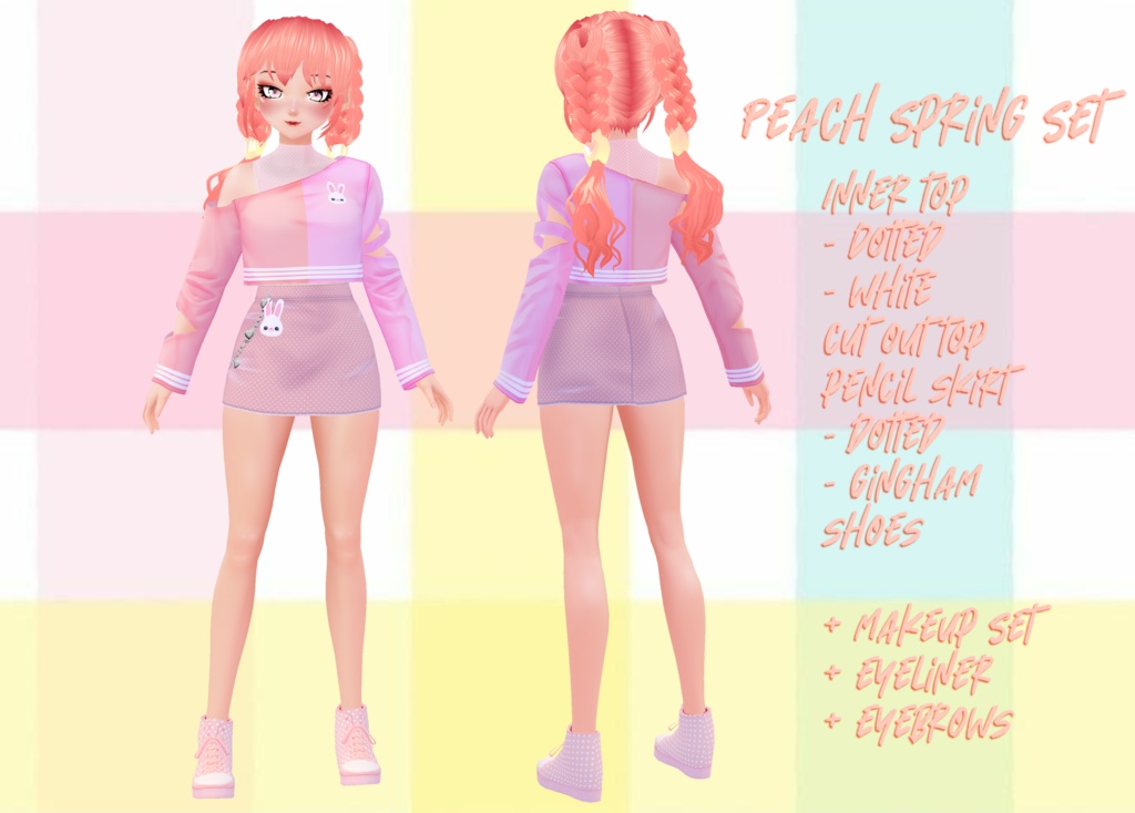 Peachy Spring Full Set [VROID]