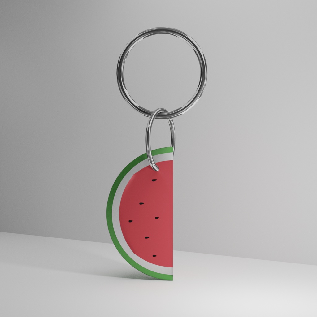 WatermelonEarrings スイカの耳飾り(スイカのイヤリング) 西瓜耳饰