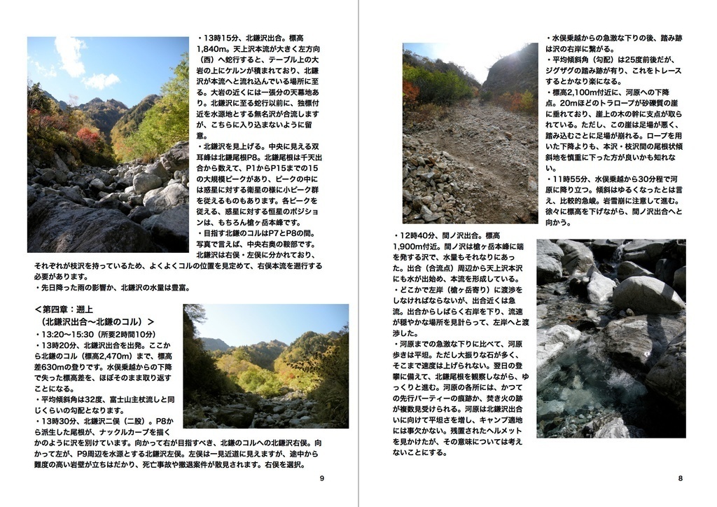 【エアコミティア(COMITIA132extra)限定】 北鎌尾根 & ジャンダルム 登山同人誌2冊セット