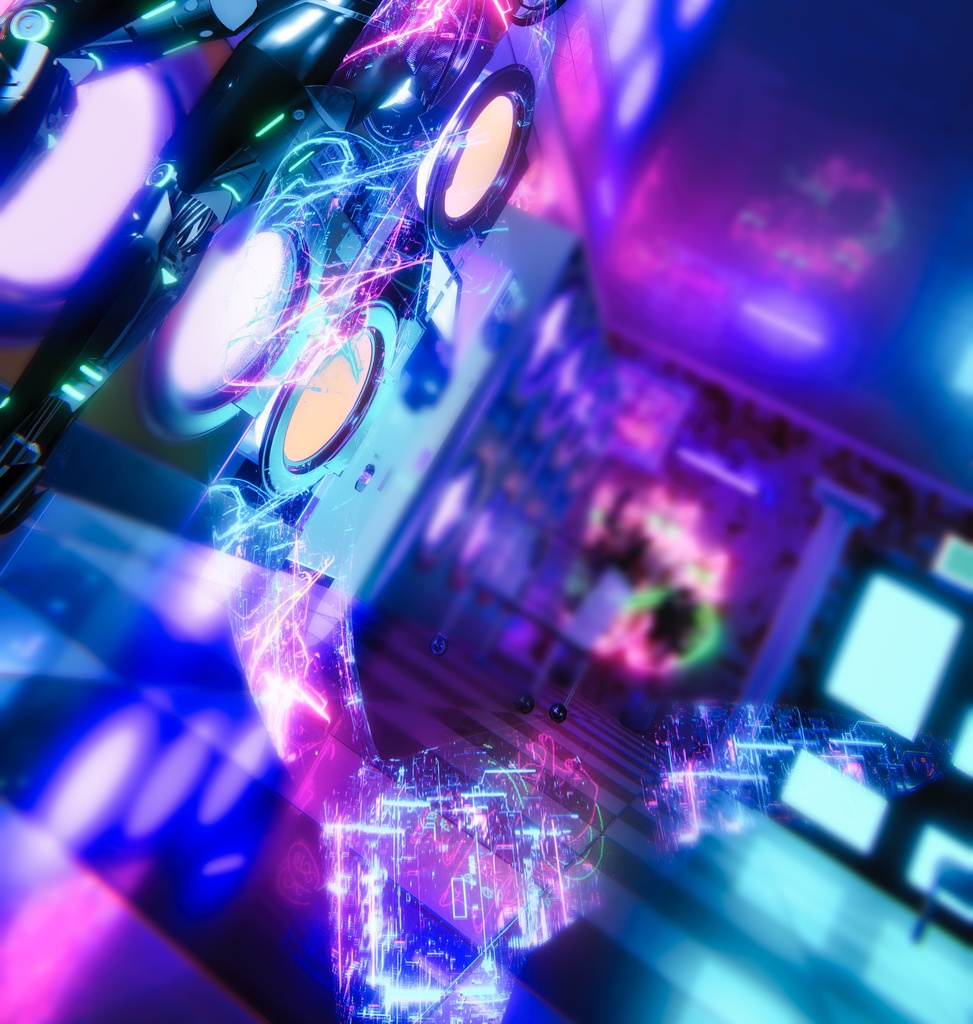 {ルルネ用}Cyber Tail Prism material