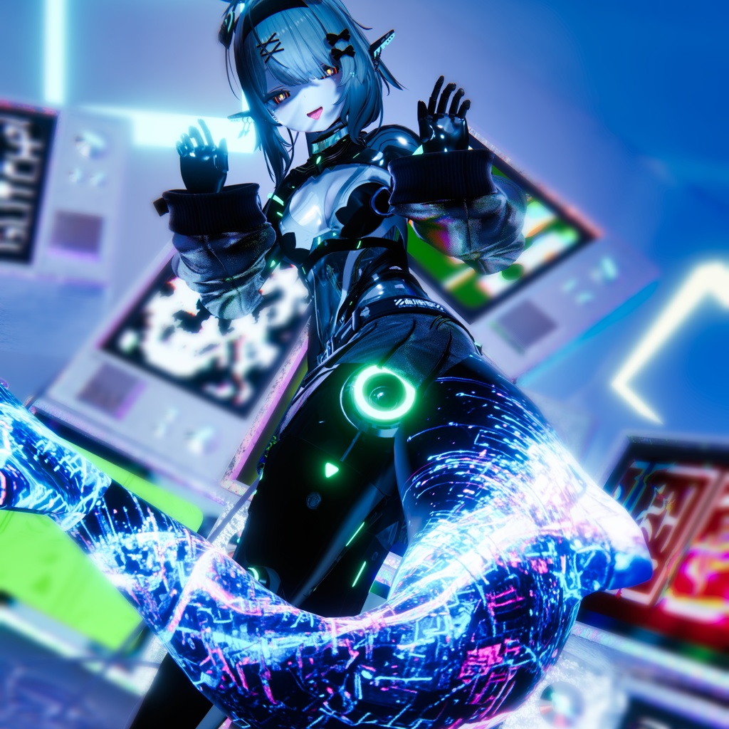 {ルルネ用}Cyber Tail Prism material