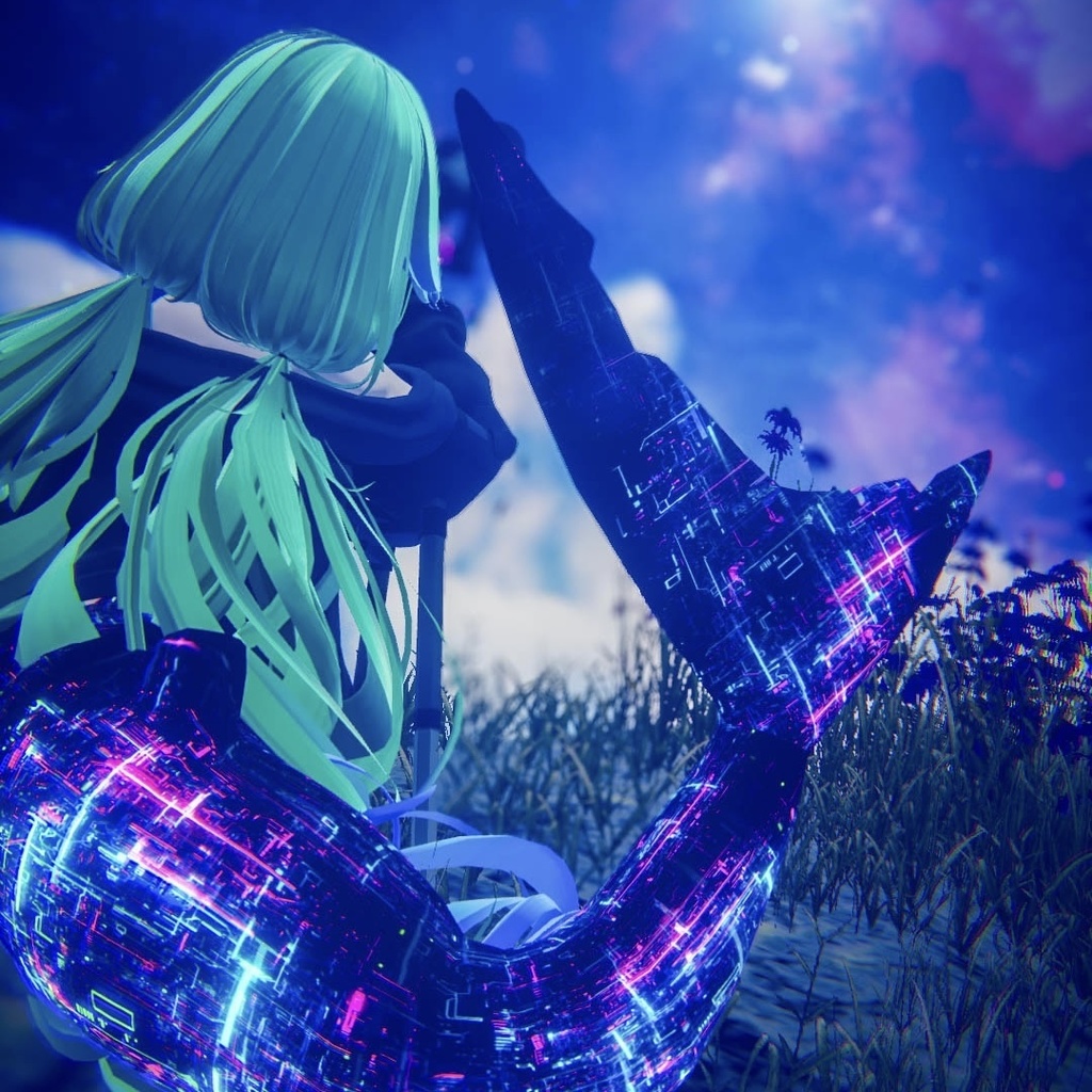 {ルルネ用}Cyber Tail Prism material