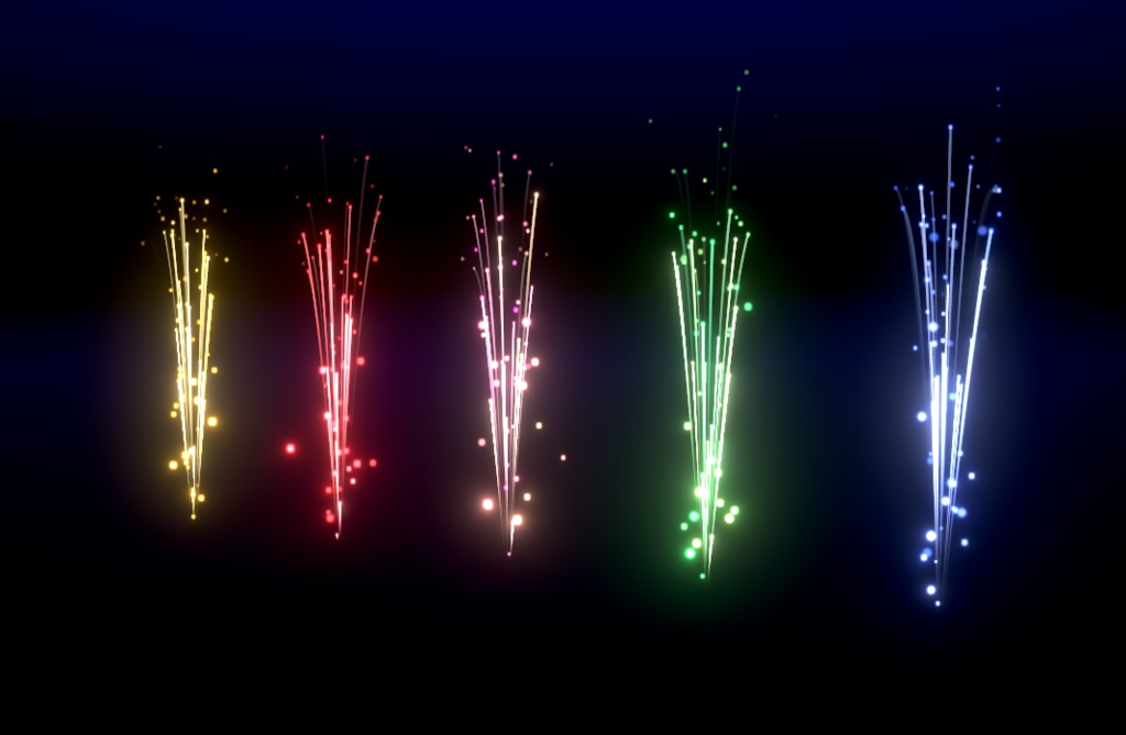 Firework Fountain Particle Pack