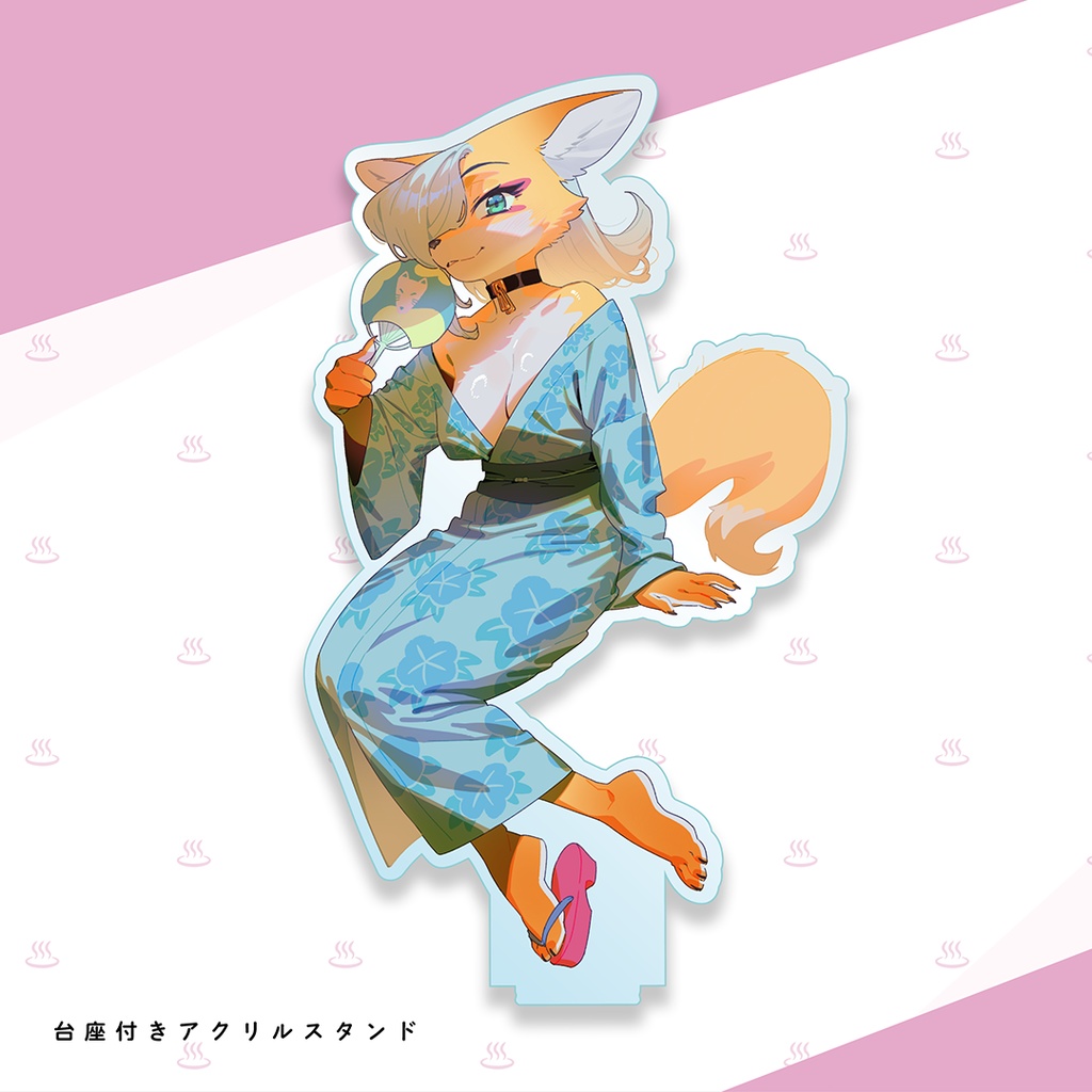 旅館トラベルシリーズ：リーナ　台座付きアクリルフィギュア