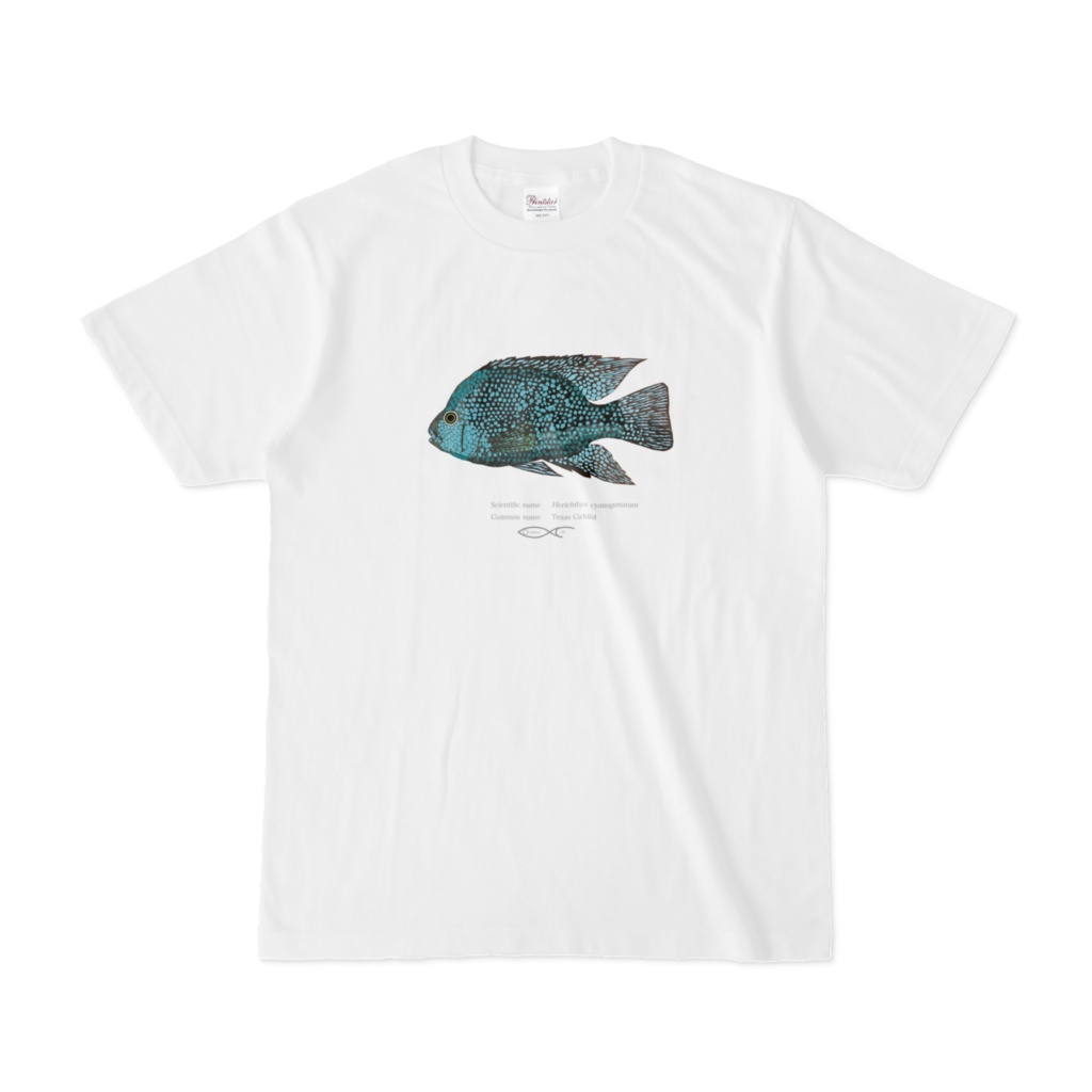 Herichthys cyanoguttatum(Texas Cichlid) T-shirt