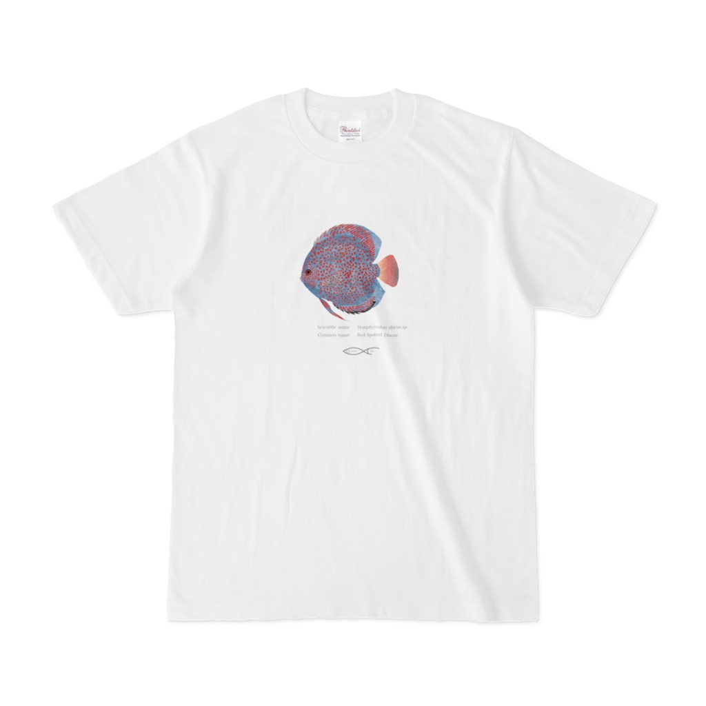 T-shirt Discus Red Spotted Discus