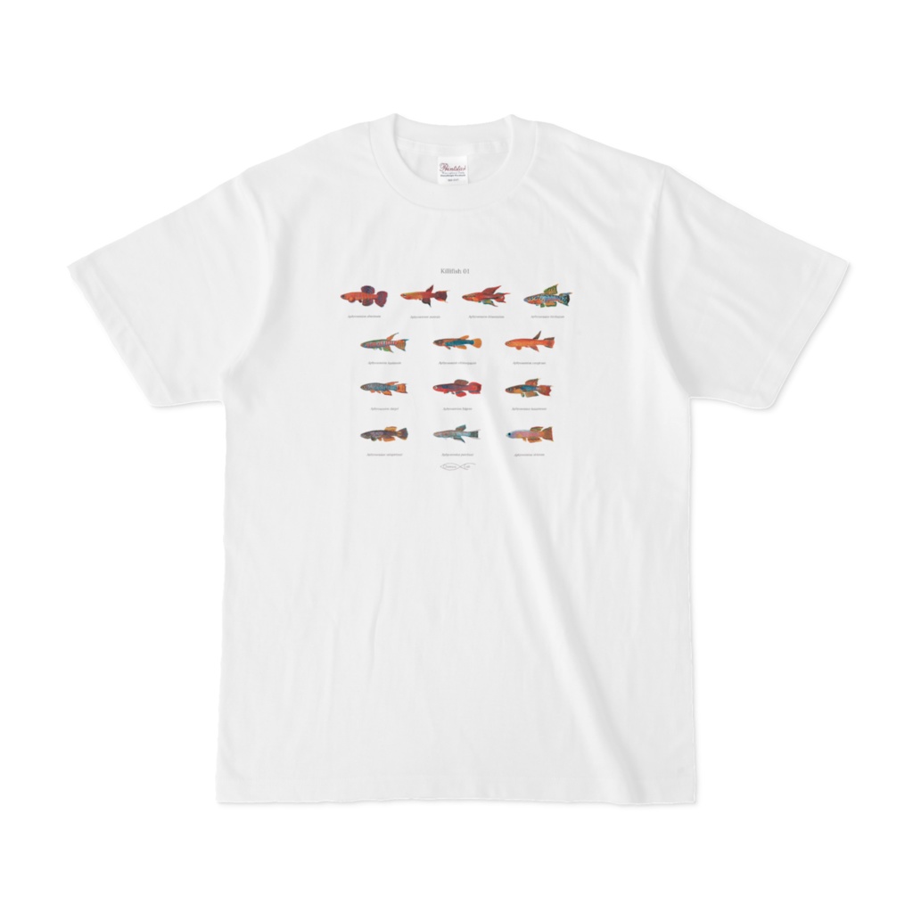 Osakanacraft T-shirt Killifish 01 Aphyosemion