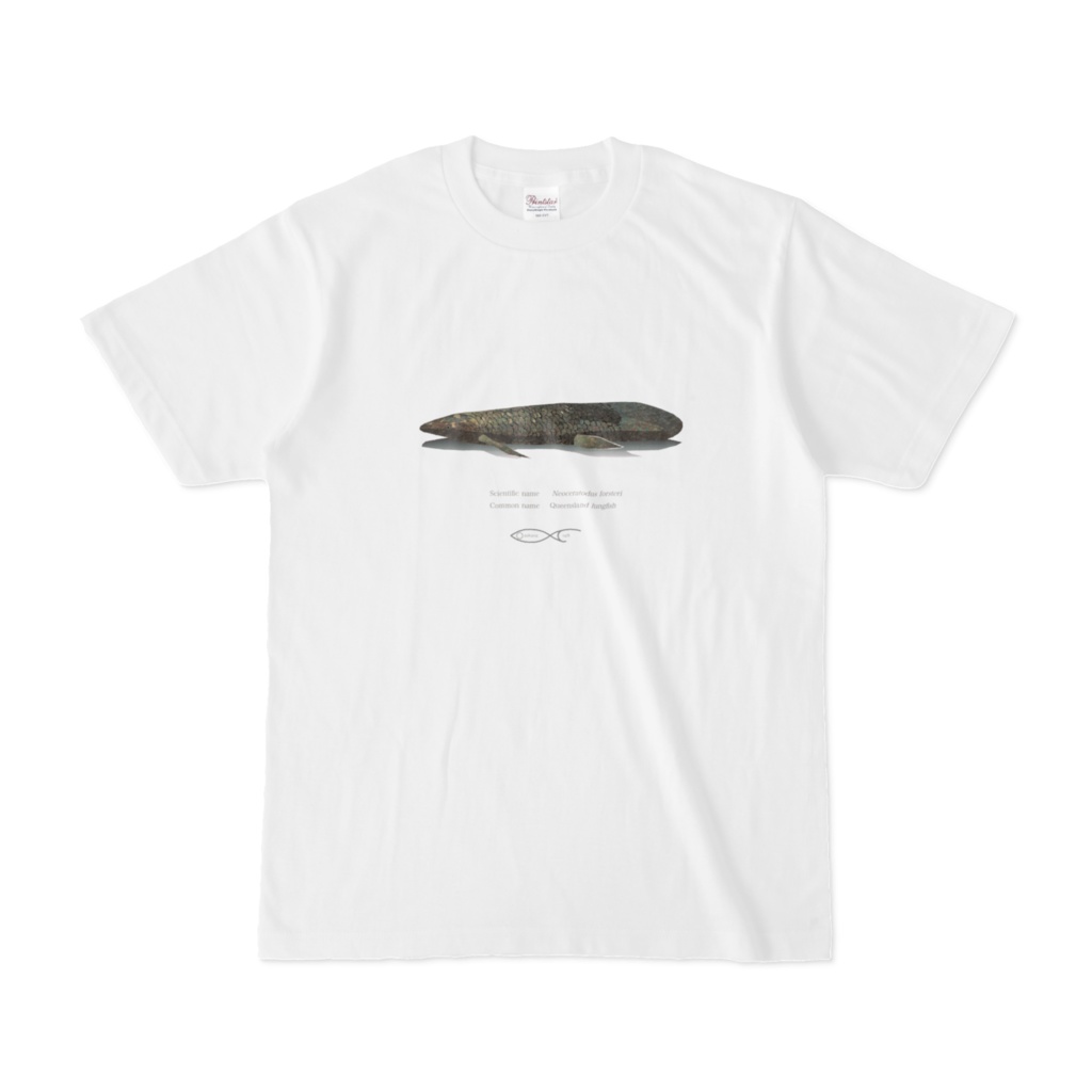 Osakanacraft T-shirt Lungfish Neoceratodus forsteri(Queensland lungfish)