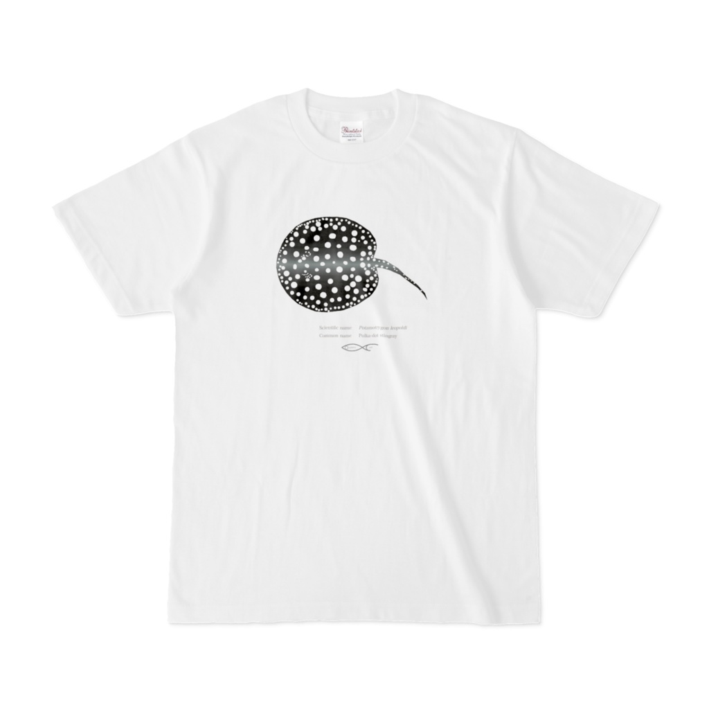 Osakanacraft T-shirt Potamotrygon leopoldi(polka-dot stingray)