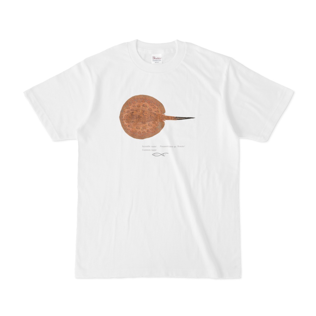 Osakanacraft T-shirt Potamotrygon sp 'Rosette'
