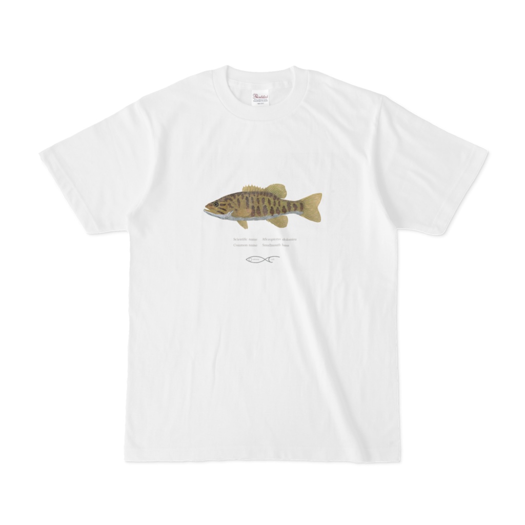 Osakanacraft T-shirt Sunfish Micropterus dolomieu(Smallmouth bass)