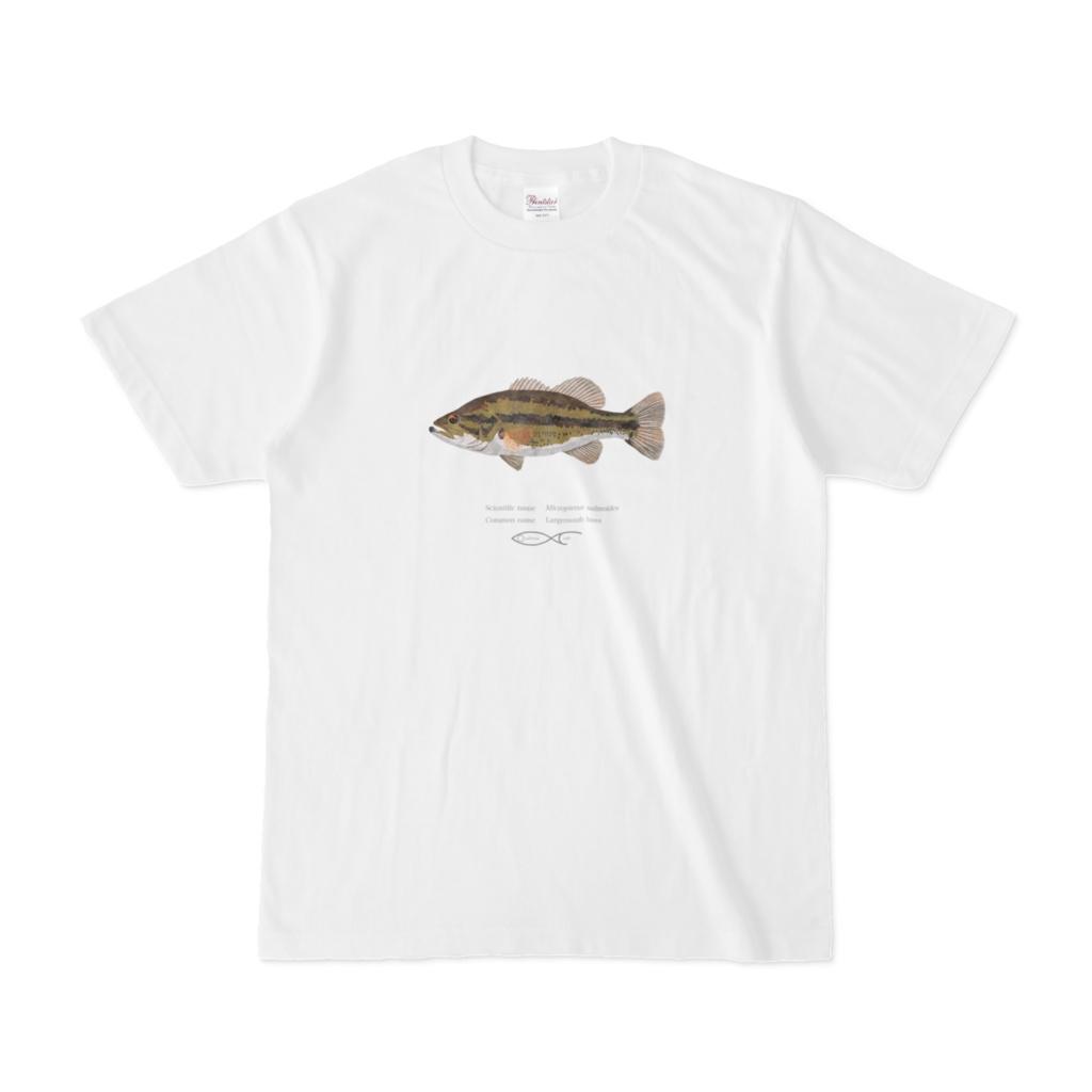 Osakanacraft T-shirt Sunfish Micropterus salmoides(Largemouth bass)
