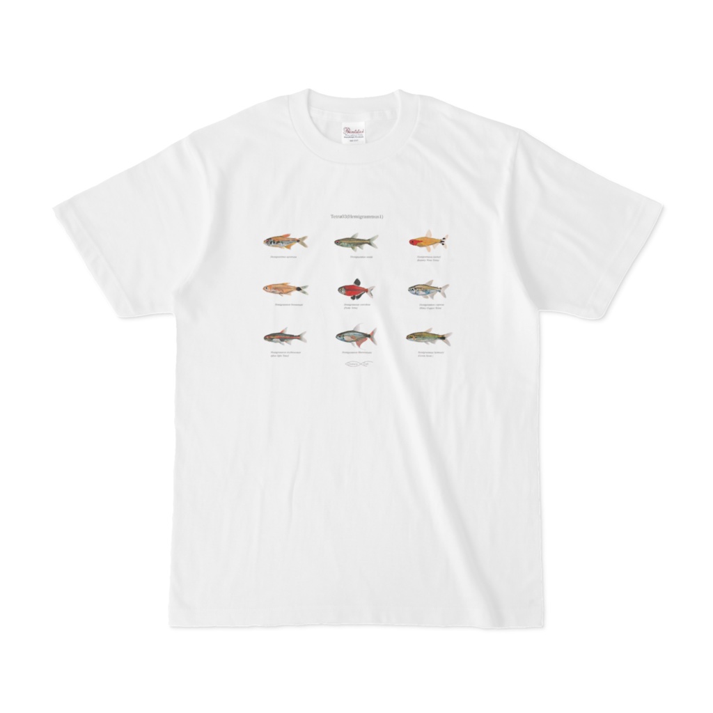 Osakanacraft T-shirt Tetra03(Hemigrammus1)