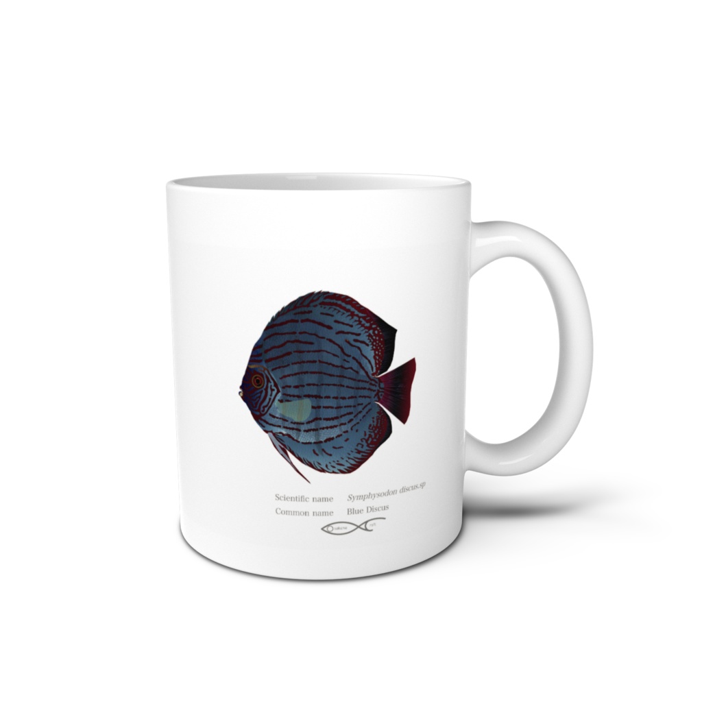 Osakanacraft Mug Discus Blue Discus