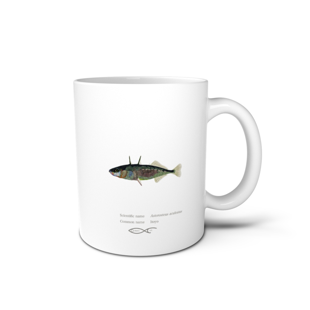 Osakanacraft Mug Gasterosteoidei Asterosteus aculeatus(Itoyo)