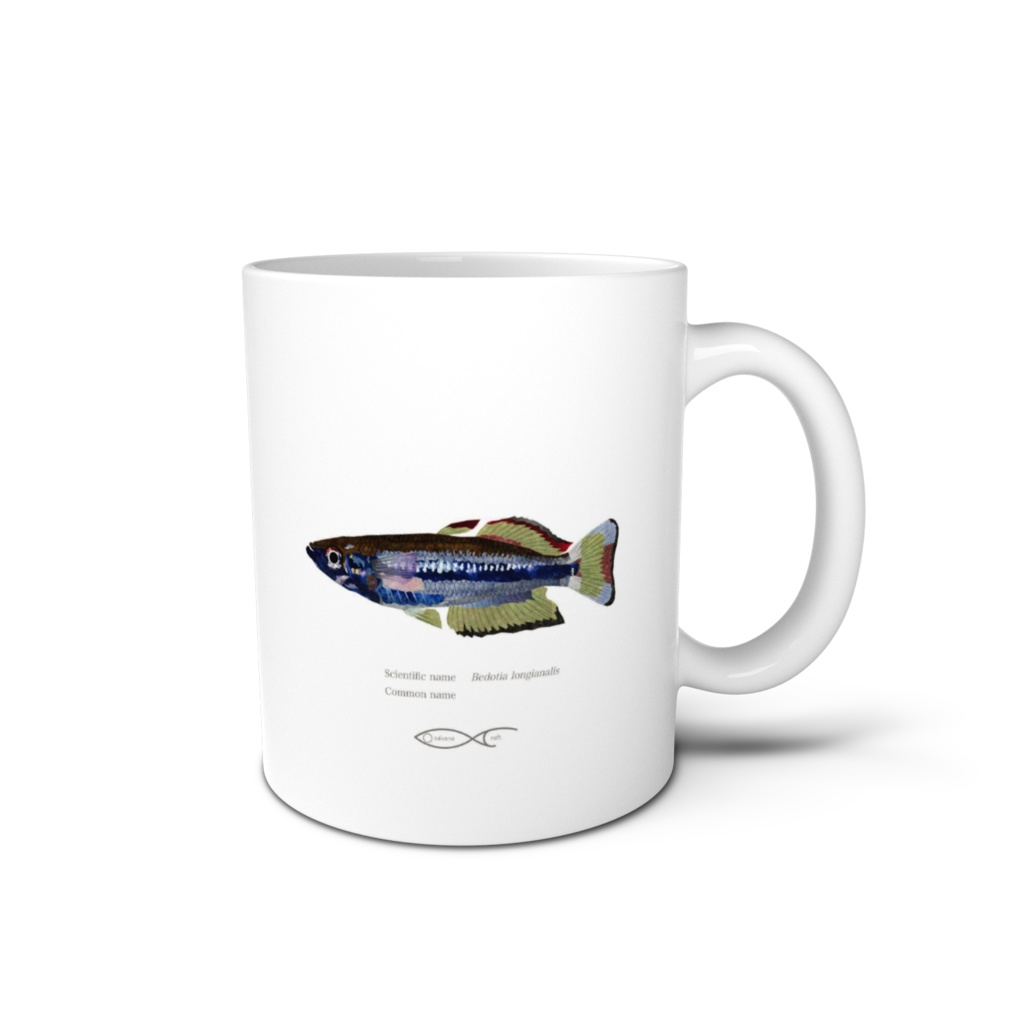 Osakanacraft Mug Rainbowfish Bedotia longianalis