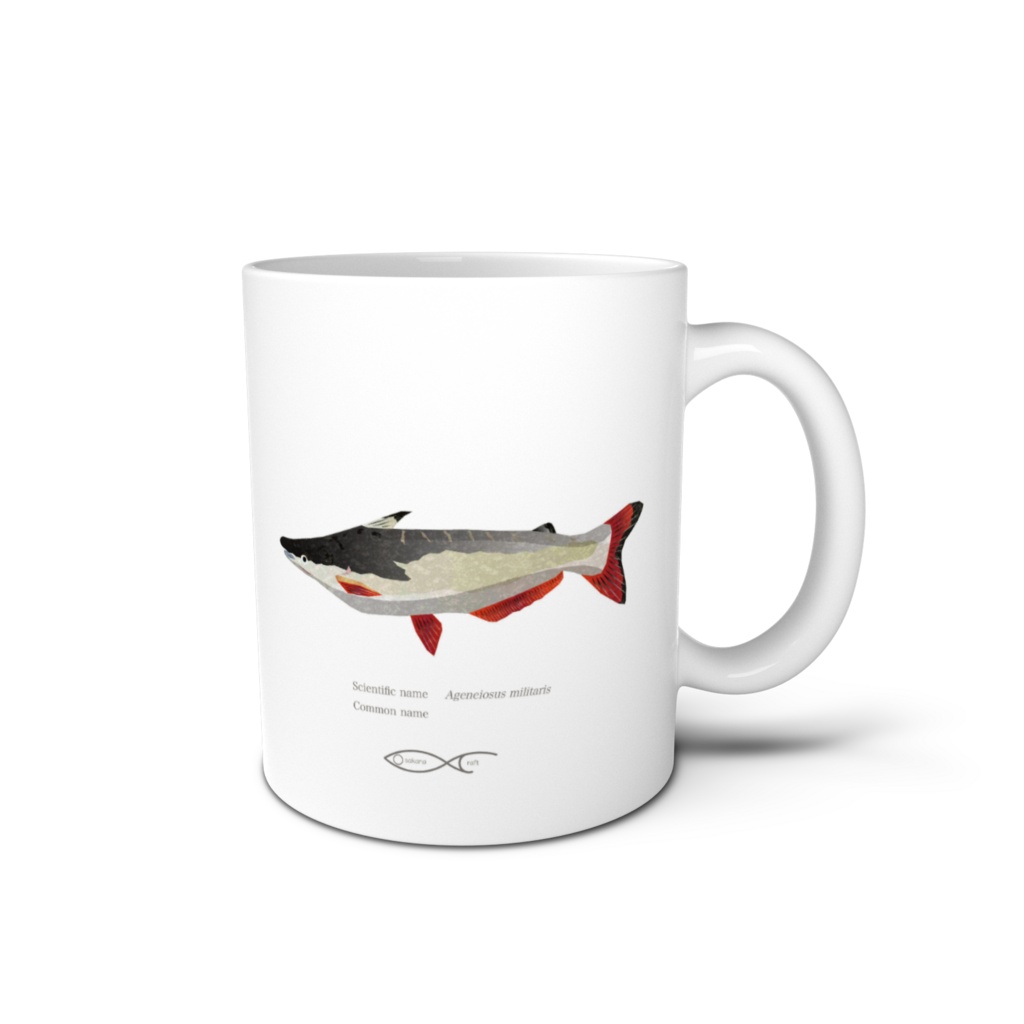 Osakanacraft Mug Ageneiosus militaris