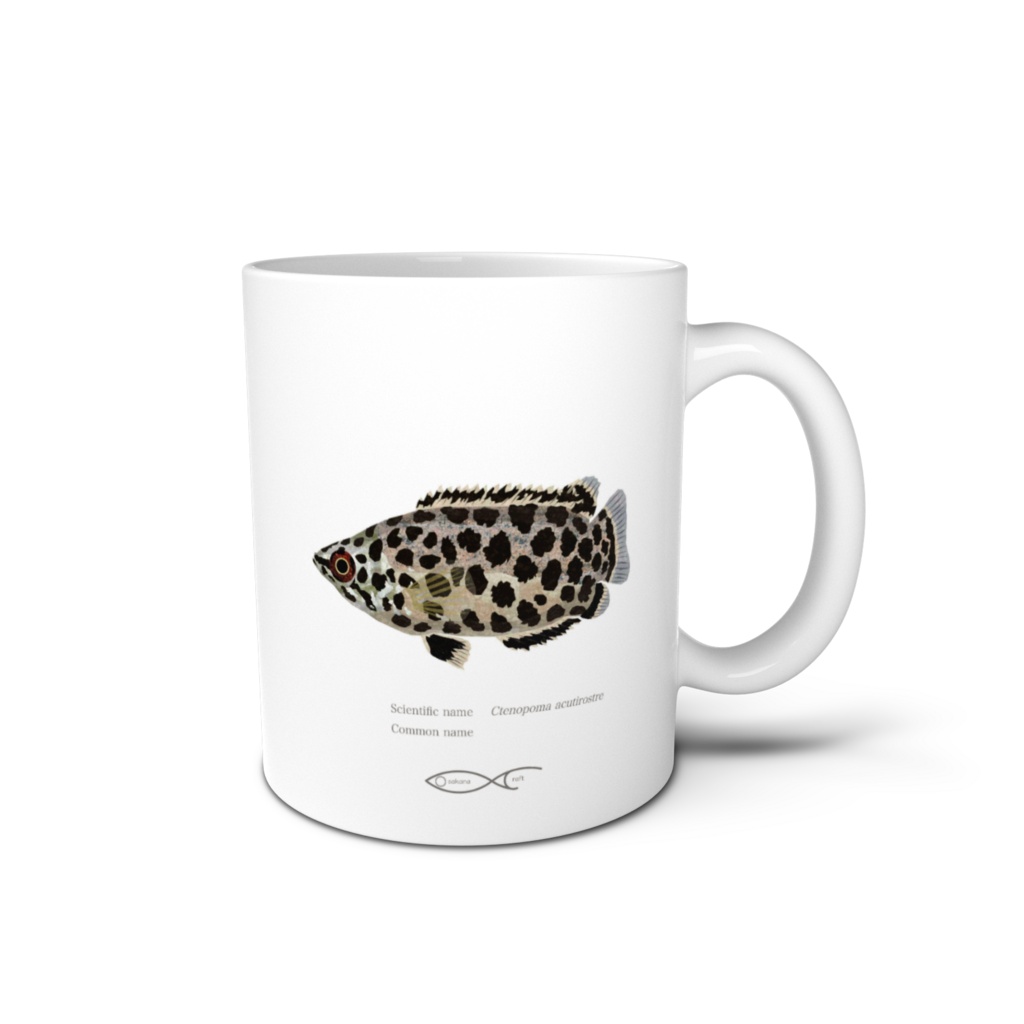 Osakanacraft Mug Anabas Ctenopoma acutirostre