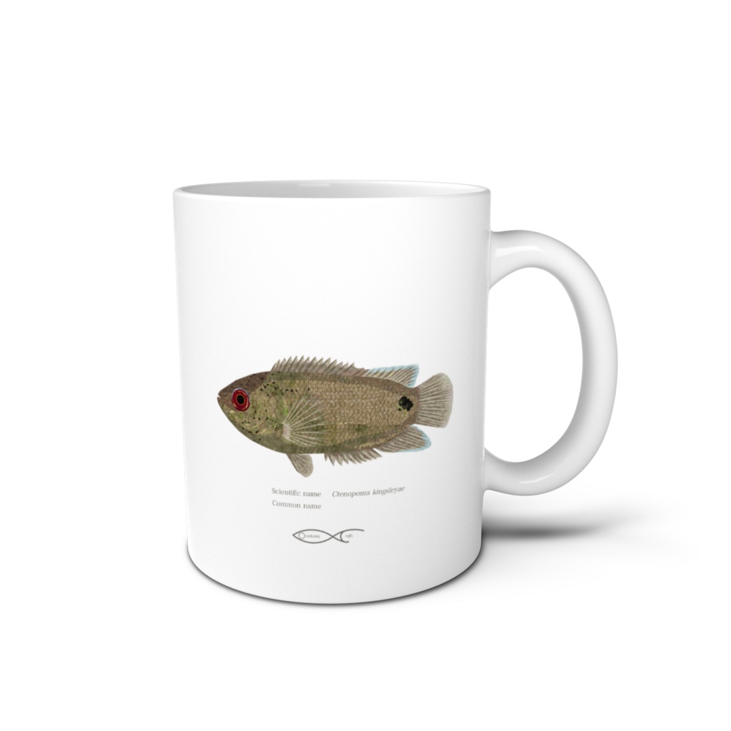 Osakanacraft Mug Anabas Ctenopoma kingsleyae