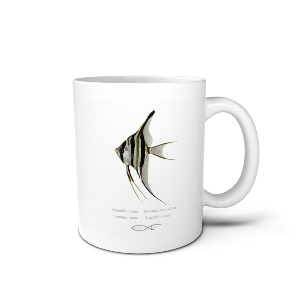 Osakanacraft Mug Angelfish Pterophyllum(Altum Angelfish)