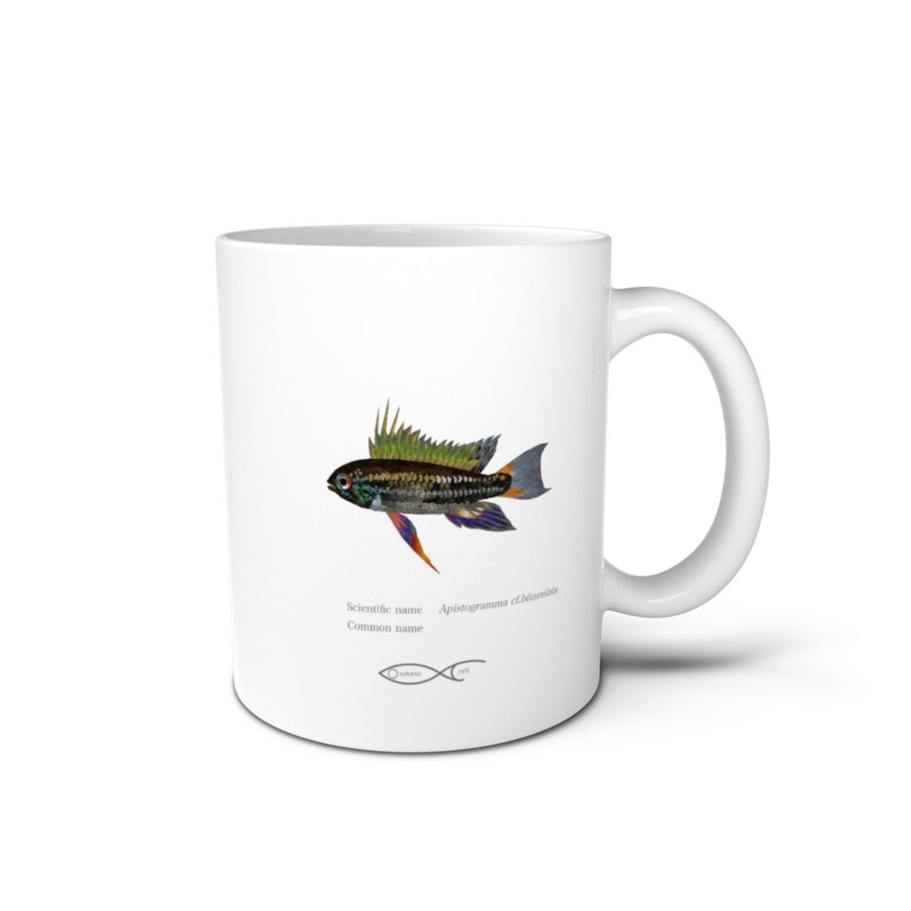 Osakanacraft Mug Apistogramma cf.bitaeniata