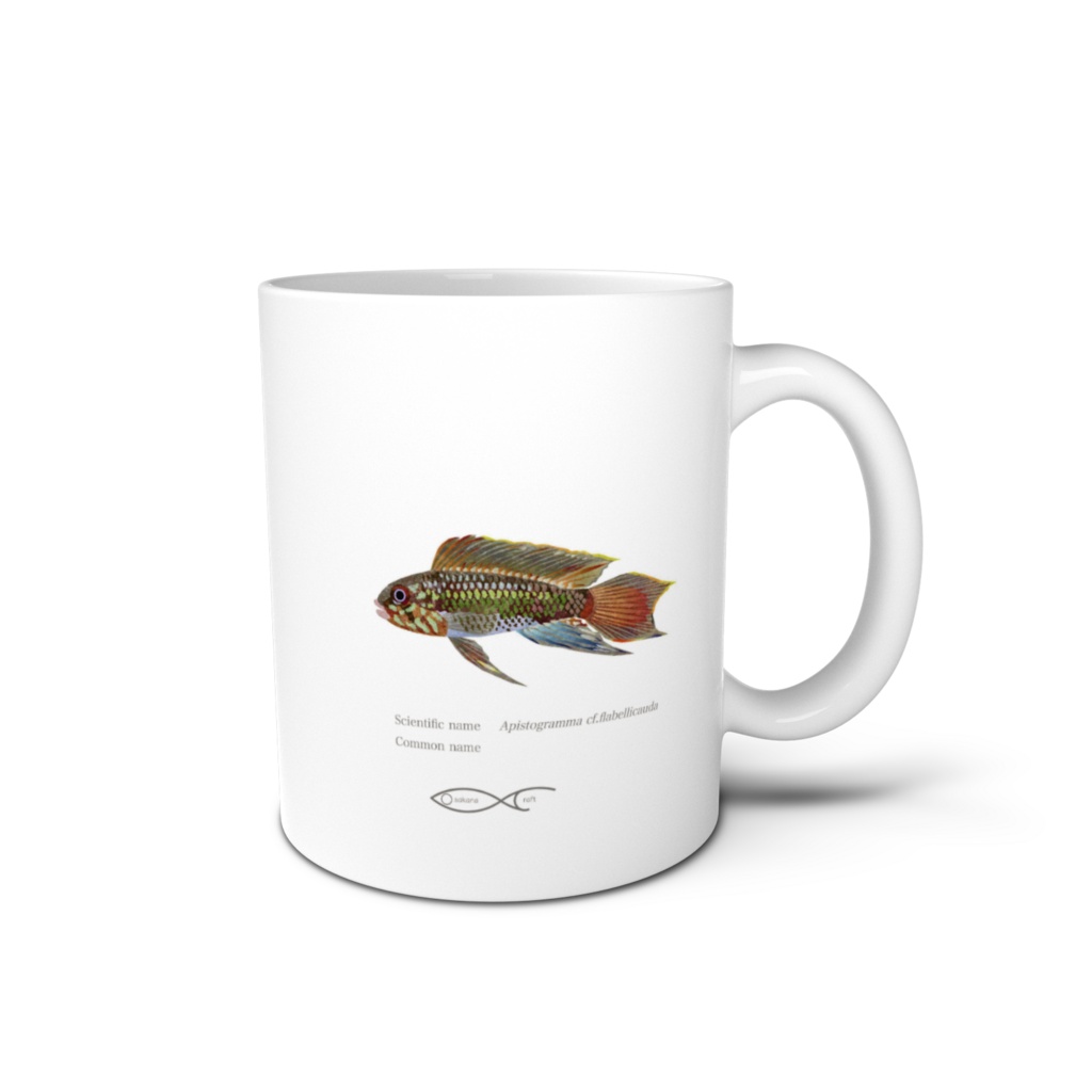 Osakanacraft Mug Apistogramma cf.flabellicauda