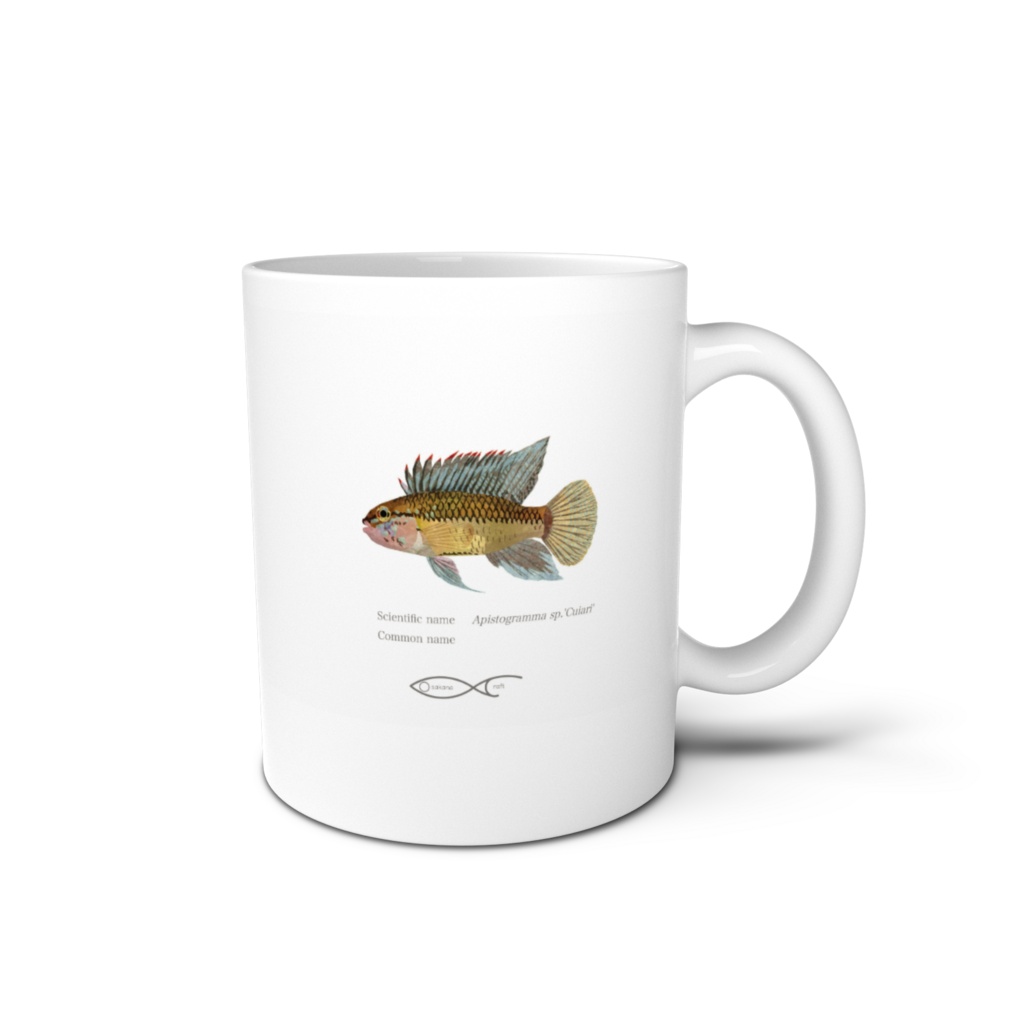 Osakanacraft Mug Apistogramma sp.'Cuiari'