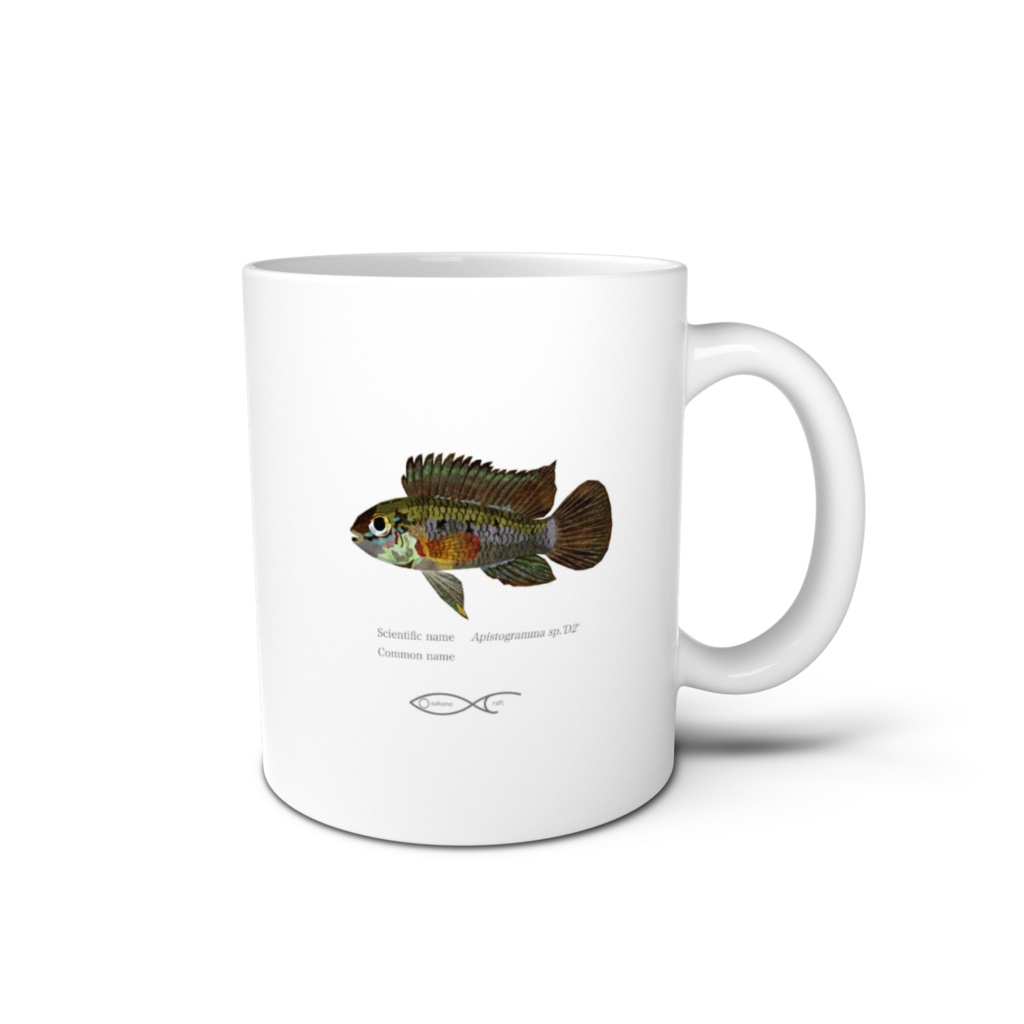 Osakanacraft Mug Apistogramma sp.'D2'