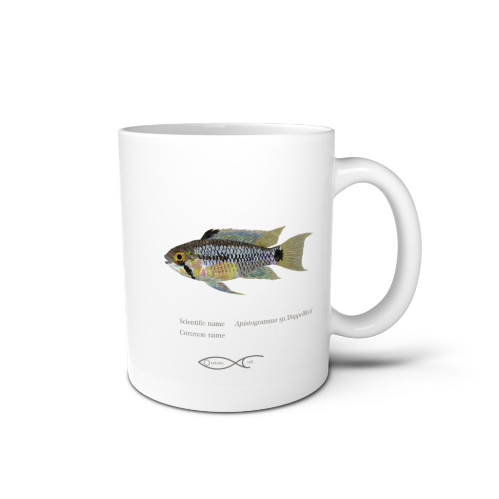 Osakanacraft Mug Apistogramma sp.'Doppelfleck'