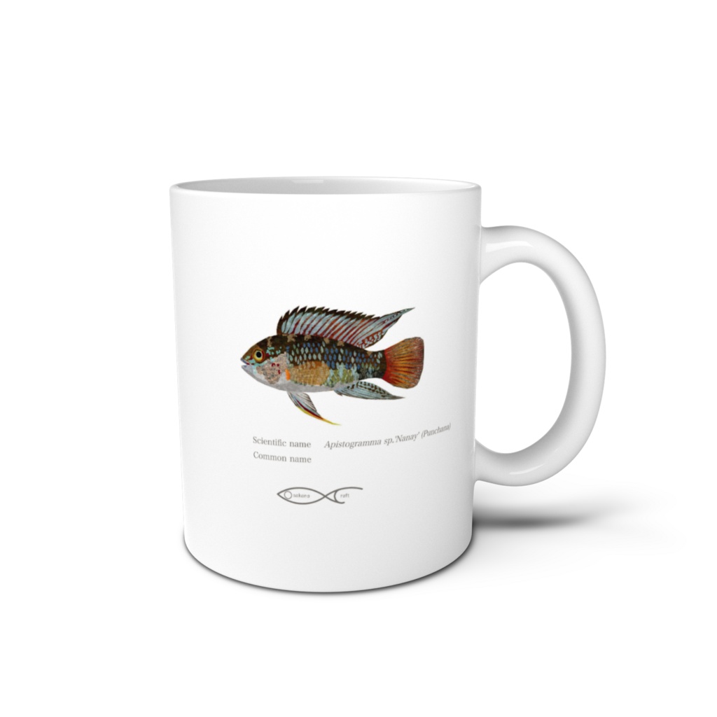 Osakanacraft Mug Apistogramma sp.'Nanay' (Punchana)