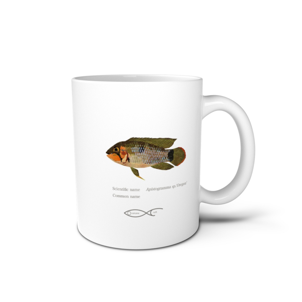 Osakanacraft Mug Apistogramma sp.'Oregon'