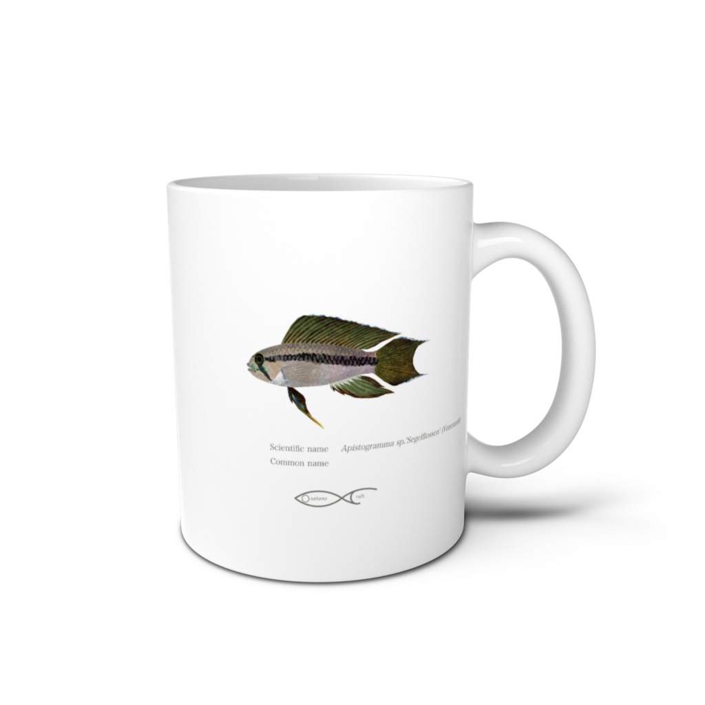 Osakanacraft Mug Apistogramma sp.'Segelflossen' (Venezuela)