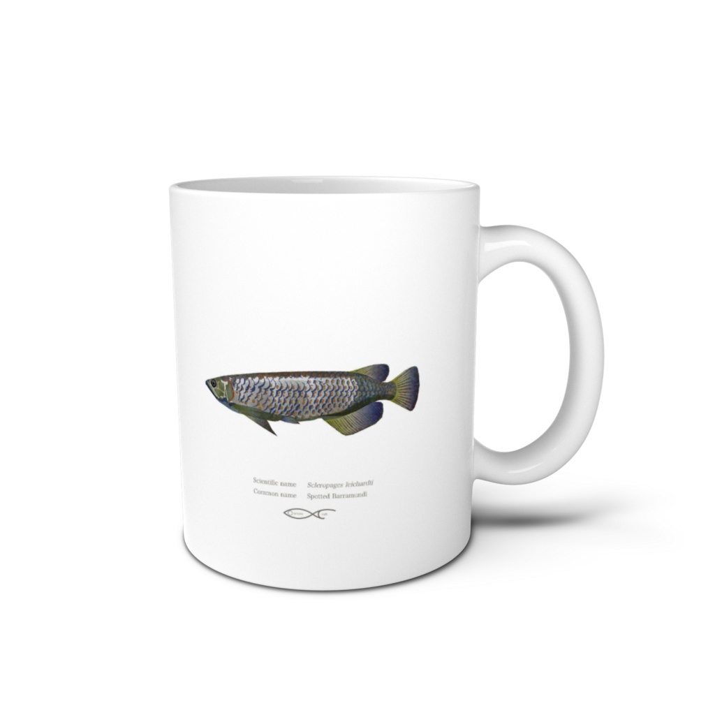 Osakanacraft Mug Arowana Scleropages leichardti(Spotted Barramundi)