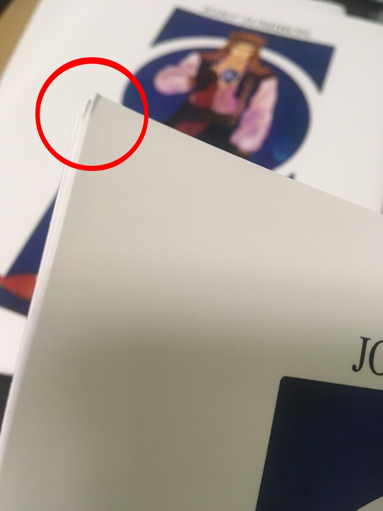 【匿名配送】【初期汚れあり】JOJO珠魅パロWEB再録本(2冊組)カラー設定集+承花シーン漫画本