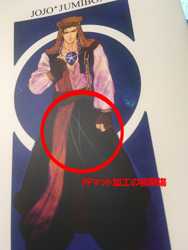 【匿名配送】【初期汚れあり】JOJO珠魅パロWEB再録本(2冊組)カラー設定集+承花シーン漫画本