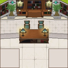 【原神】教令院風　pictSQUARE用店舗外観